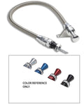 FLEXIBLE TRANSMISSION DIPSTICK; TH350 TRANSMOUNT; BRITE;