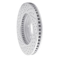 R1 05-10 Ford Mustang Front Right Drilled & Slotted Geoperformance Rotor
