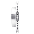 R1 Concepts Brake Rotor Drilled and Slotted Silver Fits Dodge Ram