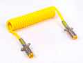 ISO COILED CORD 15' W 12' LEADS Y
