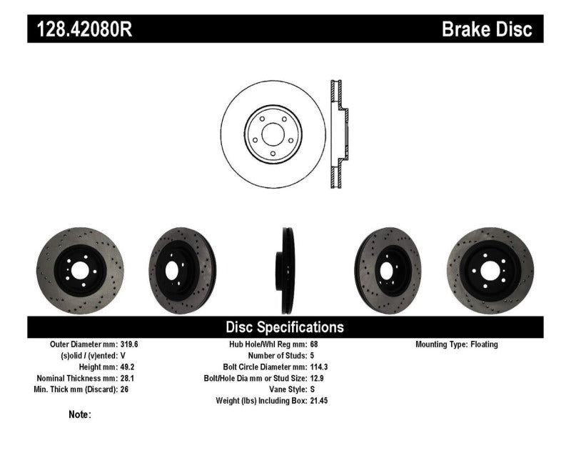 Centric Premium Control Arm - Front Right