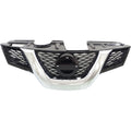 GRILLE ASSY S|SV; W/O PREMIUM PKG; W/O CAMERA HOLE; TO 315; BLACK/CHROME NISSAN ROGUE 1415