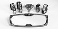 Seizmik 13+ Polaris Ranger Halo RA Rearview Mirror Pro-fit - Billet
