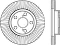StopTech Sport Cross Drilled Brake Rotor - Rear Left