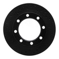 R1 71-91 Chevrolet C30 Pickup Front Left Drilled Black Brake Rotor
