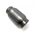 Ticon Industries 2.5in Inlet/Outlet 3.5in Body x 7in OAL Titanium Bullet Resonator