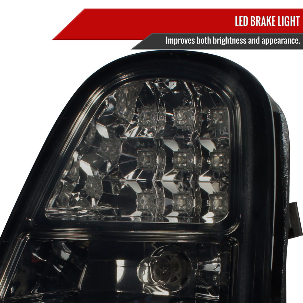 LED TAIL LIGHTS SMOKE LENS