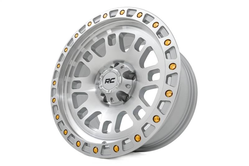 Rough Country Rough Country 82 Series Wheel One-Piece Full Machined 15x8 5x4.5 -19mm 82151813C