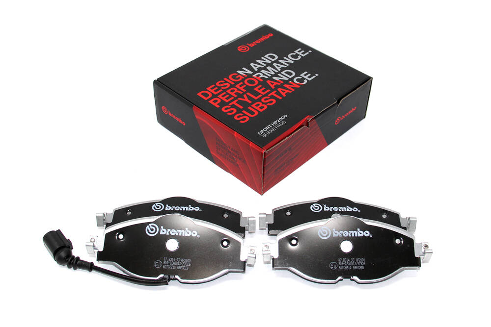 Brembo 2012 Audi A3 Sportback HP2 Pads - Front