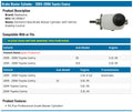 BRAKE MASTER CYLINDER