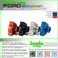 Boomba Racing Civic X/Si Stage 2 Catch Can Kit Blue