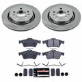 Power Stop 03-11 Saab 9-3 Rear Track Day SPEC Brake Kit