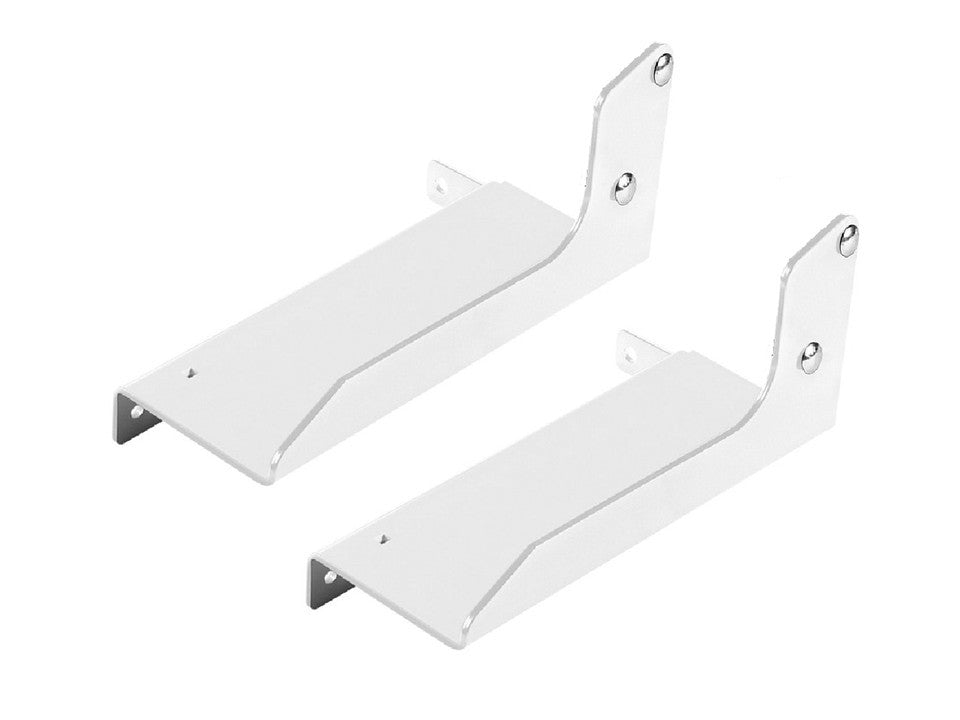 FULLSIZE HEADACHE RACK MOUNTING KIT 65.0IN65.5IN STEEL FRAME BRITE WHITE ARMOR TUF POWDERCOAT
