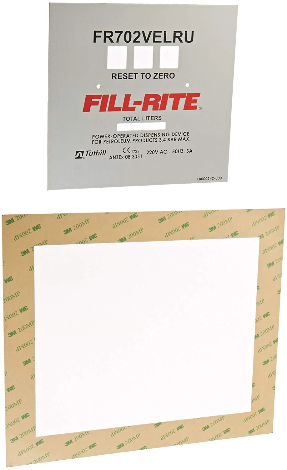 KIT FR702VELRUFP FACEPLATE