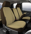 0711 SILVERADO/SIERRA SP SEAT COVER BLACK 40/20/40 TAUPE