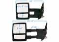 0412 FORD F150 LH MANUAL OE MIRROR EXTENDABLE TOWING TEXTURED COVER