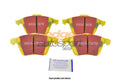 EBC 12+ Ford Focus 2.0 Turbo ST Yellowstuff Front Brake Pads