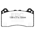 EBC 15-16 Ford Focus RS Yellowstuff Front Brake Pads