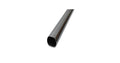 Vibrant 3in Oval (Nominal Size) T304 SS Straight Tubing (16 ga) - 5 foot length