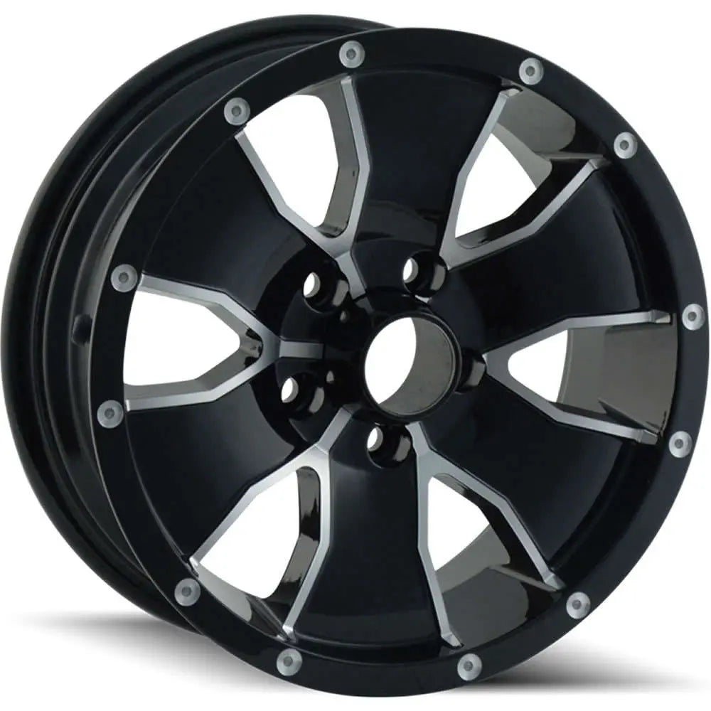 The Wheel Group black auto part