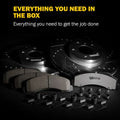 Power Stop 02-06 Acura RSX Front Z26 Street Warrior Brake Kit