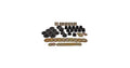 Energy Suspension 67-95 K5 Blazer/67-70 Denali XL/Suburban/Yukon XL 4WD Black Body (Cab) Mount Set