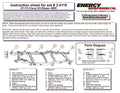 Energy Suspension 67-95 K5 Blazer/67-70 Denali XL/Suburban/Yukon XL 4WD Black Body (Cab) Mount Set
