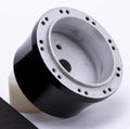 STEERING WHEEL ADAPTER:STEERING WHEEL 9 BOLTBLK POWDERCOAT