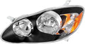 LH HEADLIGHT ASSY; US BLT TY COROLLA 0508