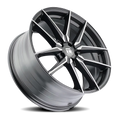 Touren 3294 TR94 18x8 / 5x114.3 BP / 35mm Offset / 73.1mm Hub Gloss Graphite Brushed w/ Dark Wheel