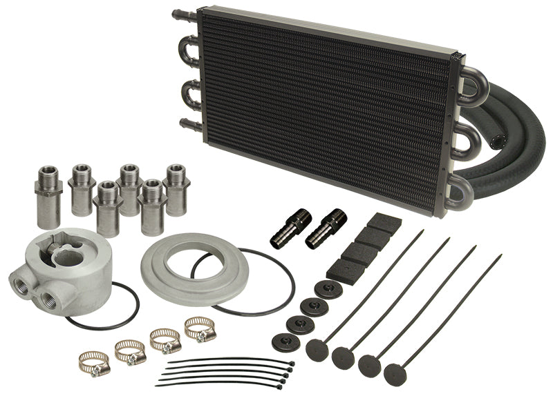 ~(7.5 lbs. 18X12X3)~ Tube and Fin Engine Cooler Kit w/Sandwich Adapter