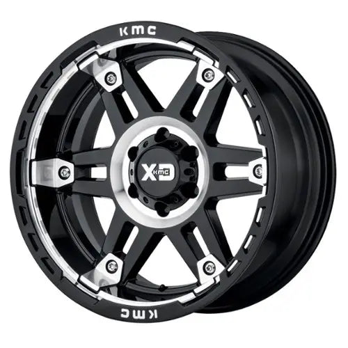 XD840 17X8 6X4.5 G-BLK MACH 18MM
