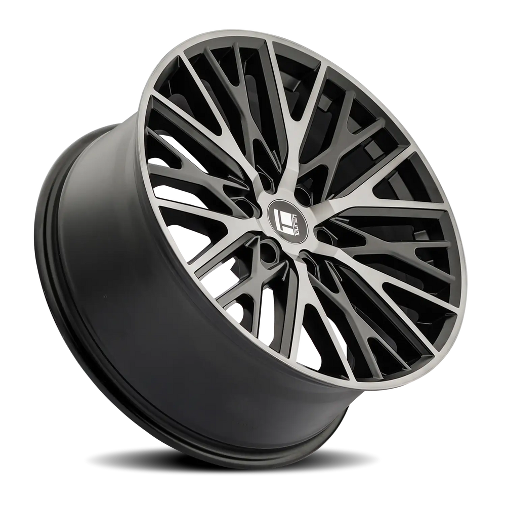 Touren 3291 TR91 20x9 / 6x120 BP / 30mm Offset / 66.9mm Hub Matte Black Brushed w/ Dark Wheel