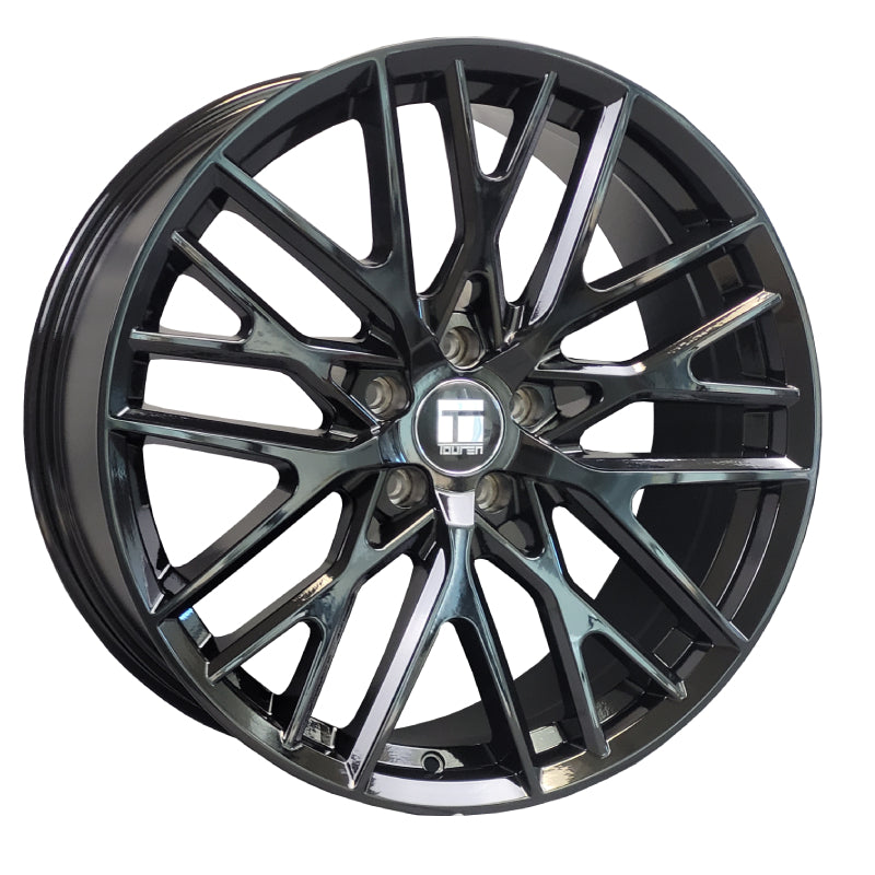 Touren 3291 TR91 20x9 / 5x114.3 BP / 35mm Offset / 72.6mm Hub Gloss Black Wheel