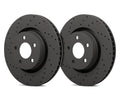 Hawk Talon 2002 Cadillac Escalade Drilled and Slotted Rear Brake Rotor Set