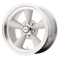 AMERICAN RACING VINTAGE VN309 15X7 5X4.75 SLV MACH-LP -6MM - VN3095761