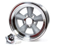 AMERICAN RACING VINTAGE VN309 15X7 5X4.75 SLV MACH-LP -6MM - VN3095761
