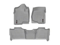 WeatherTech 07-11 Chevrolet Tahoe Front and Rear Floorliners - Grey