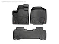 WeatherTech 06-08 Honda Pilot Front and Rear Floorliners - Black
