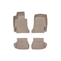 WeatherTech Tan Front and Rear Floorliners Fits -20-19 C-Class 45676-1-3