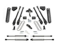 Fabtech 08-16 Ford F350/450 4WD 8 Lug 6in 4Link Sys w/Coils & Dlss Shks