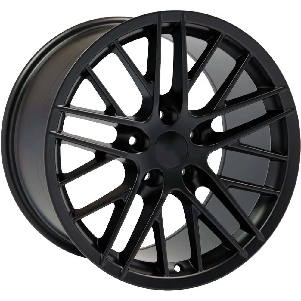 18 IN REPLICA WHEEL CV08B FITS CHEVROLET CORVETTE C6 ZR1 RIM 18X8.5 SATIN WHEE