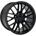 18 IN REPLICA WHEEL CV08B FITS CHEVROLET CORVETTE C6 ZR1 RIM 18X8.5 SATIN WHEE
