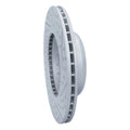 R1 09-16 BMW Z4 Front Left Drilled & Slotted Geoperformance Rotor