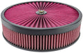 K&N X-Stream Top Assembly 14in OD 5.125in Neck Flange 4.62in H w/Vent