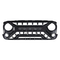 ARMOR GRILLE W/ AMBER LIGHTS, BLACK