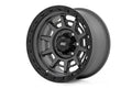 Rough Country 85 Series Wheel | Simulated Beadlock | Gunmetal Gray/Black | 17x9 | 5x5.5 | -0mm
