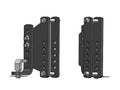 KIT L BRACKETS WITH 8' FRAME MOUNT