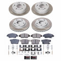 Power Stop 02-06 Acura RSX Front and Rear Semi-Coated Rotor Kit