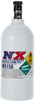 Nitrous Express - 2.5 LB BOTTLE (W/ MOTORCYCLE VALVE) (4.38  DIA. X 12.37  TALL) - 11025